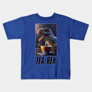 Tea-Rex #2 Kids T-Shirt